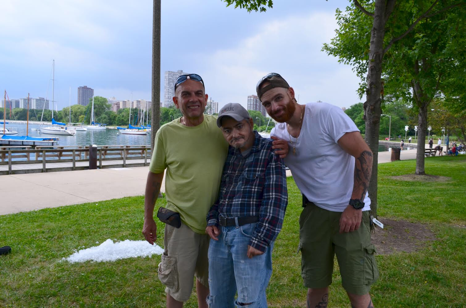 young plumber man fixing electric water pump